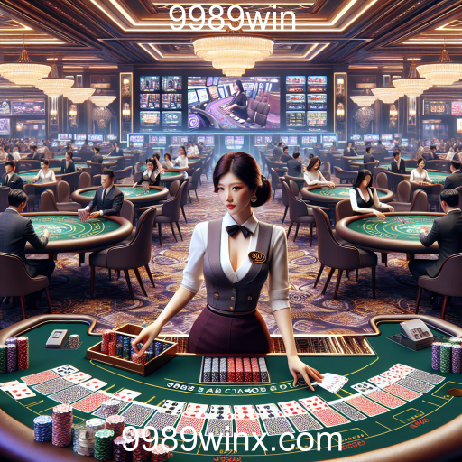 A Emoção do Cassino Ao Vivo no 9989win